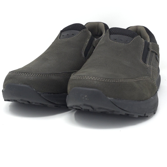 Nunn Bush Excursion Charcoal Waterproof Moc Toe Slip-On 11M